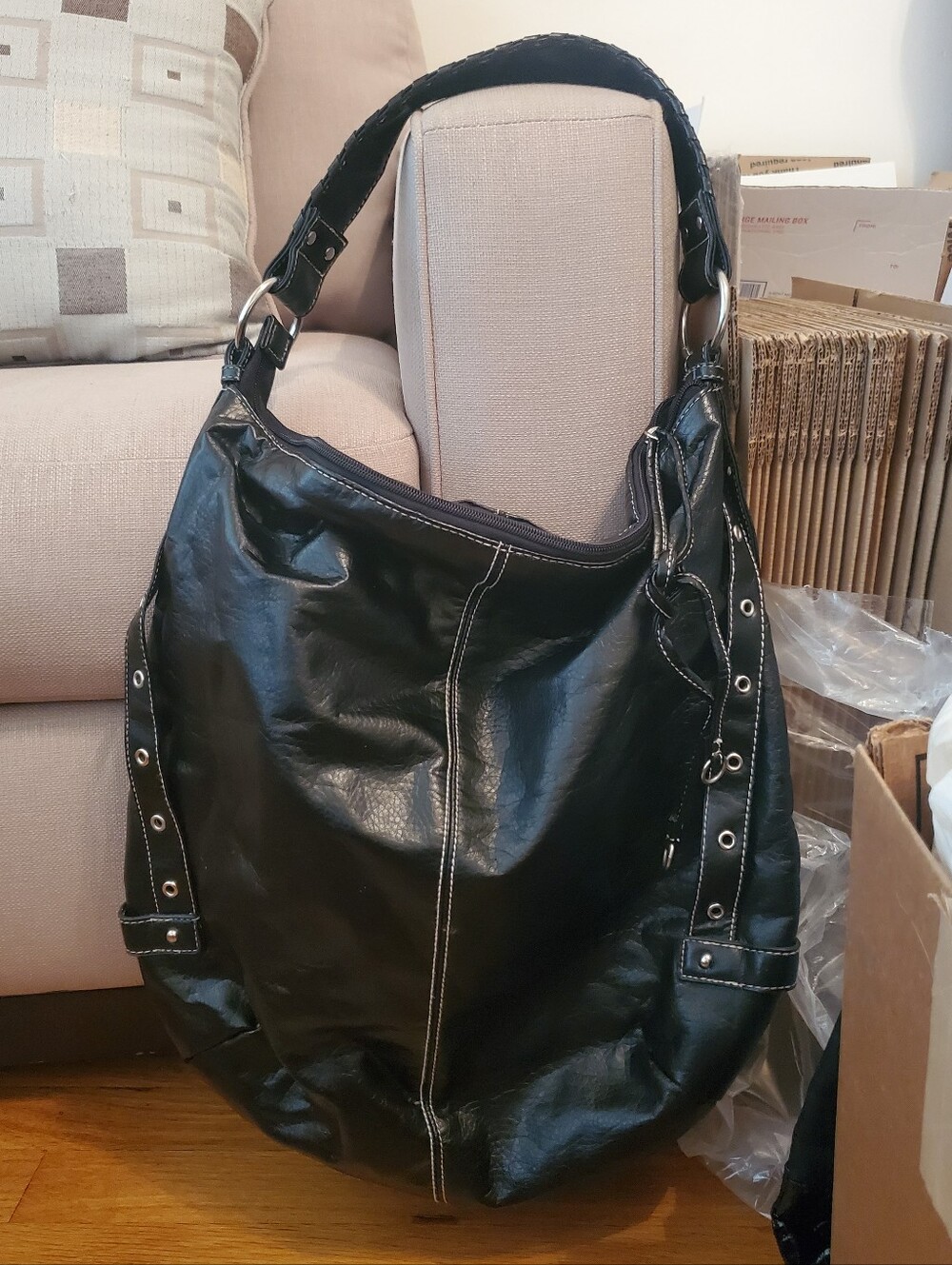 Black Women's Shoulder Bag